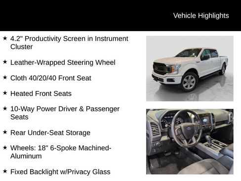 Used 2019 Ford F150 XLT w/ Equipment Group 302A Luxury image 31