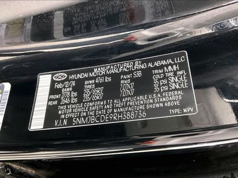 Certified 2024 Hyundai Tucson SEL AWD/4WD image 32