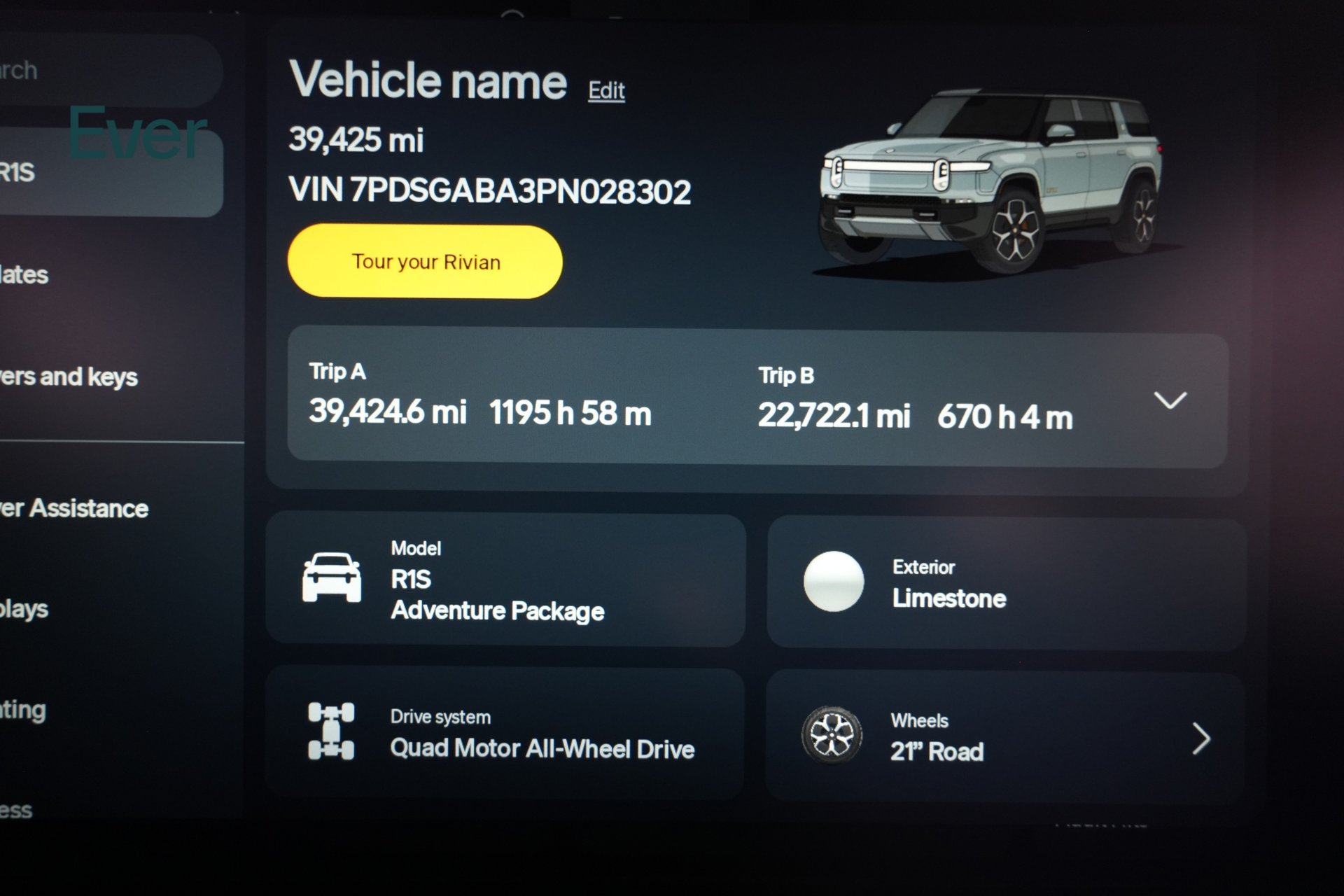 Used 2023 Rivian R1S Adventure Quad AWD/4WD image 7