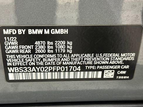 Used 2023 BMW M3 Competition image 17