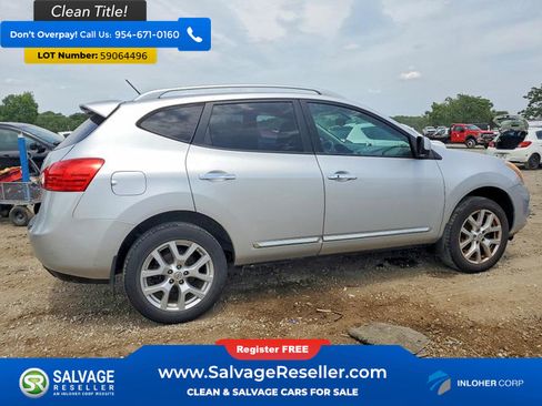 Used 2012 Nissan Rogue SL AWD/4WD image 4