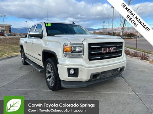 Used 2015 GMC Sierra 1500 SLT AWD/4WD image 1