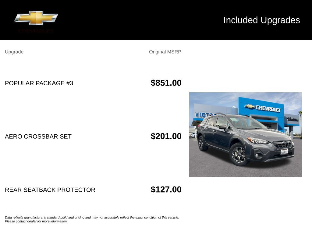 Used 2021 Subaru Crosstrek 2.5i Sport w/ Popular Package #3 AWD/4WD image 5