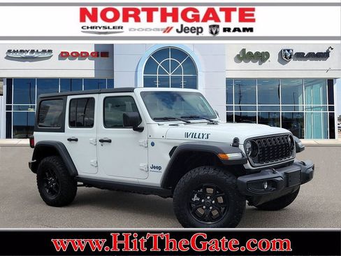 Used 2025 Jeep Wrangler Unlimited Sport S 4xe AWD/4WD image 1