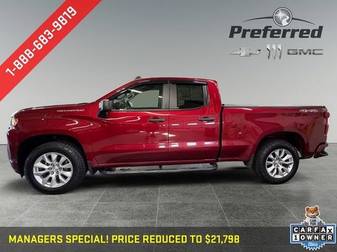 Used 2019 Chevrolet Silverado 1500 Custom w/ Custom Value Package AWD/4WD image 12