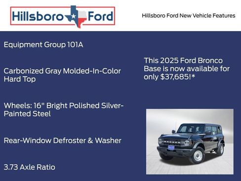New 2025 Ford Bronco 4-Door AWD/4WD image 5