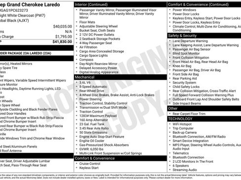 Used 2023 Jeep Grand Cherokee Laredo RWD image 44