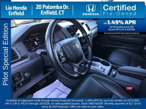 Certified 2022 Honda Pilot Special Edition image 18