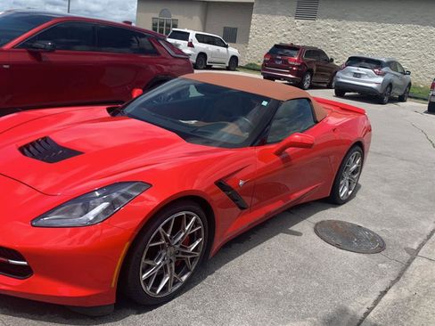 Used 2014 Chevrolet Corvette Stingray Convertible w/ 3LT Preferred Equipment Group RWD image 4