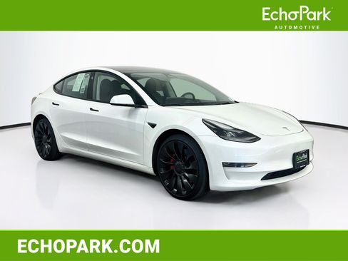 Used 2023 Tesla Model 3 Performance AWD/4WD image 1