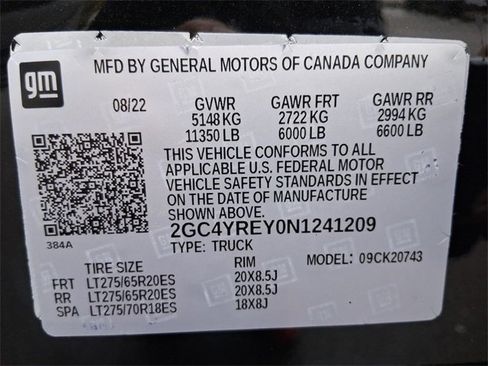 Used 2022 Chevrolet Silverado 2500 High Country w/ Z71 Off-Road Package image 18