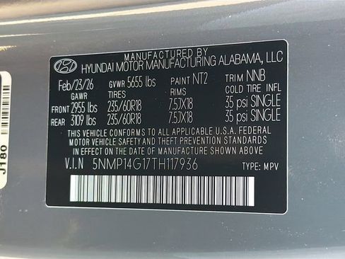 New 2026 Hyundai Santa Fe SE FWD image 30