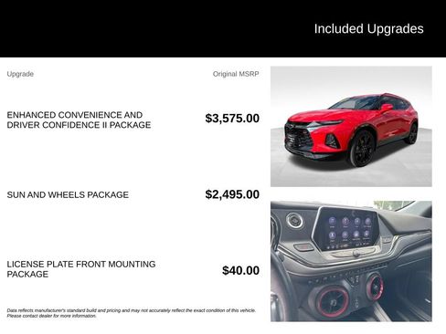 Used 2019 Chevrolet Blazer RS AWD/4WD image 7