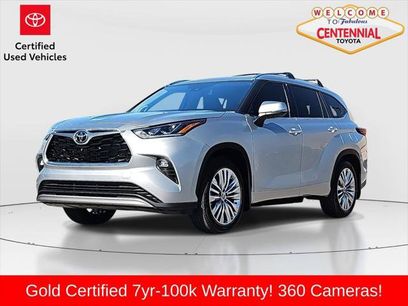Certified 2025 Toyota Highlander Platinum