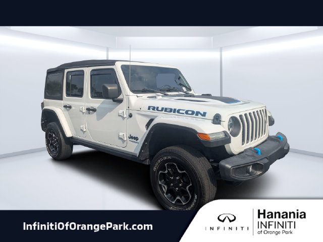 Used 2021 Jeep Wrangler Unlimited Rubicon 4xe w/ Cold Weather Group AWD/4WD image 1