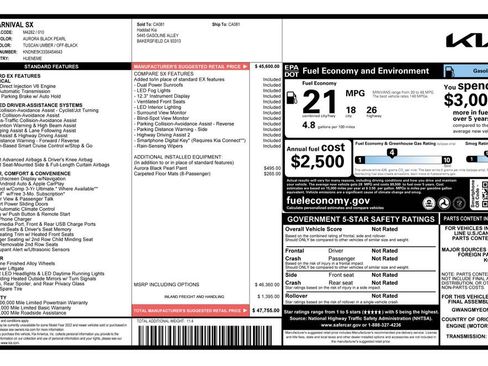 Used 2025 Kia Carnival SX image 3