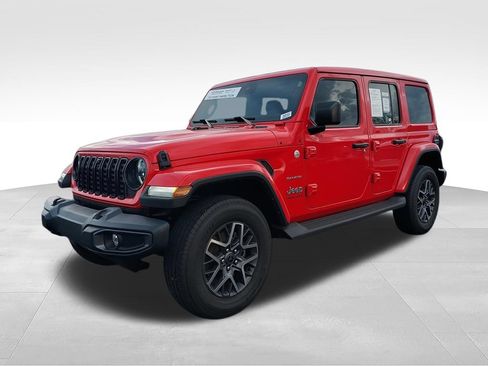 Used 2024 Jeep Wrangler Unlimited Sahara w/ Technology Group AWD/4WD image 4