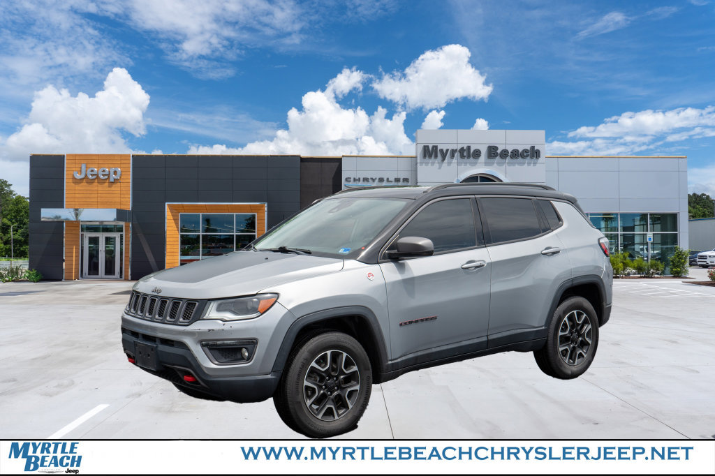 Certified 2021 Jeep Compass Trailhawk w/ Sun and Sound Group AWD/4WD image 1