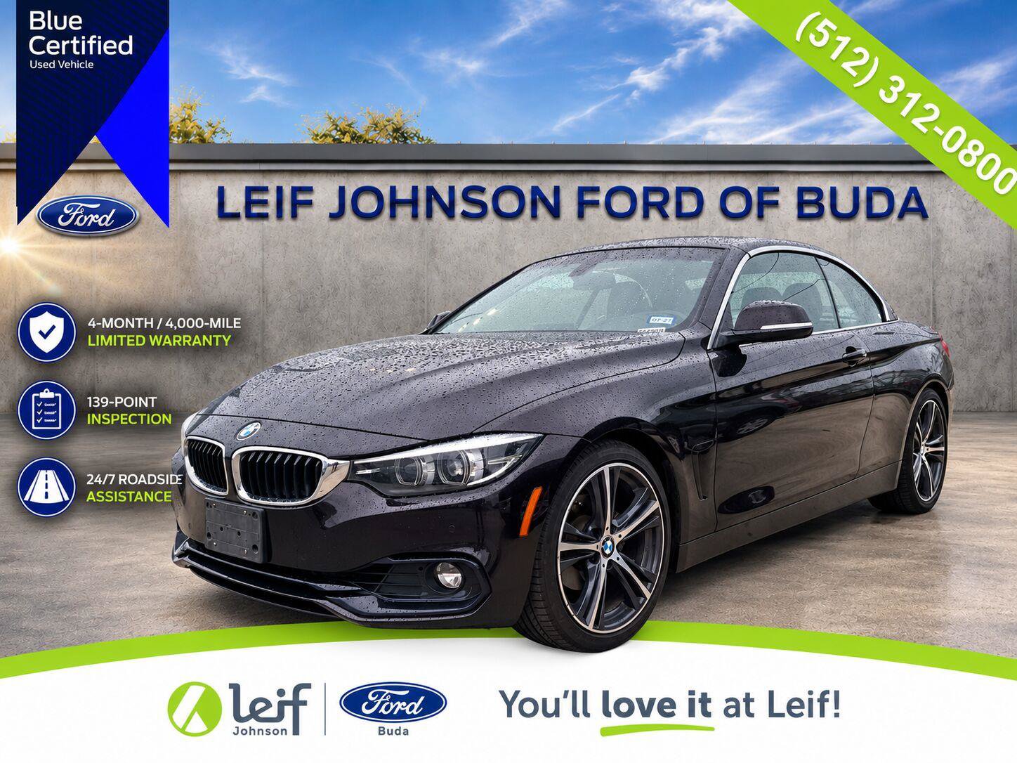 Used 2018 BMW 430i Convertible RWD image 1