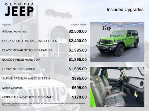 New 2026 Jeep Wrangler Sport S image 4