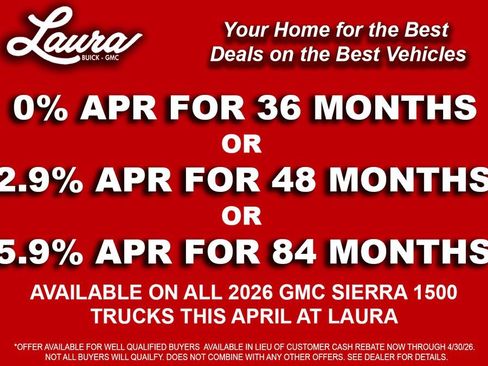 New 2026 GMC Sierra 1500 AT4 AWD/4WD image 4