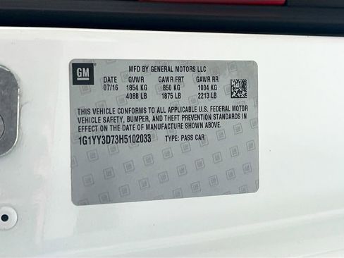Used 2017 Chevrolet Corvette Grand Sport RWD image 29