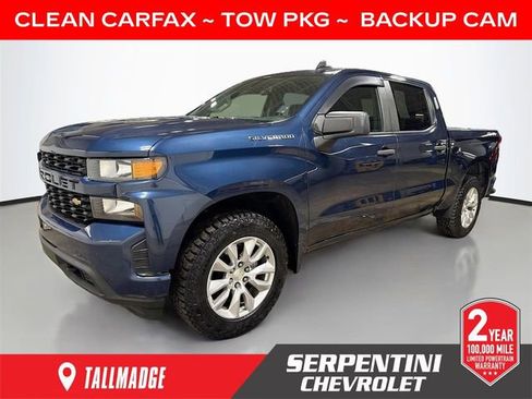 Used 2021 Chevrolet Silverado 1500 Custom image 1