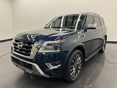 Certified 2023 Nissan Armada Platinum w/ Captain's Chairs Package image 4