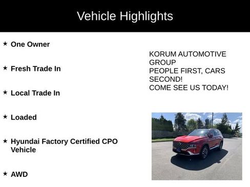 Certified 2023 Hyundai Santa Fe Limited AWD/4WD image 4