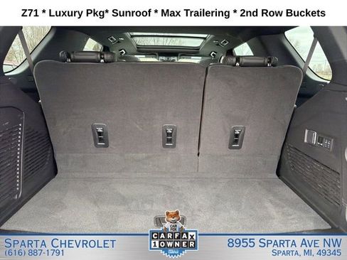 Used 2024 Chevrolet Tahoe Z71 w/ Luxury Package AWD/4WD image 12