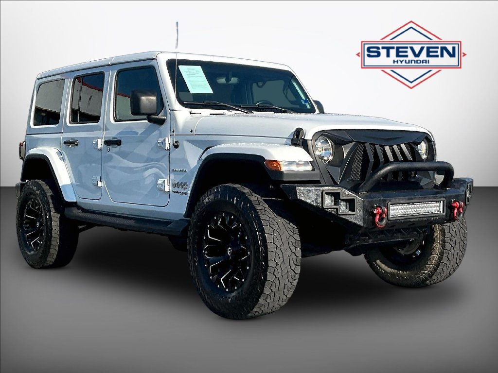 Used 2022 Jeep Wrangler Unlimited Sahara w/ Safety Group AWD/4WD image 1