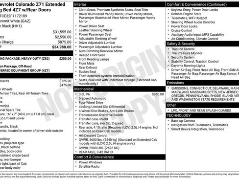 Certified 2015 Chevrolet Colorado Z71 image 33