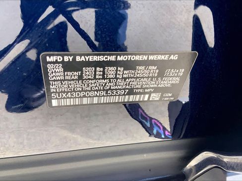 Used 2022 BMW X3 sDrive30i w/ Premium Package 2 image 33