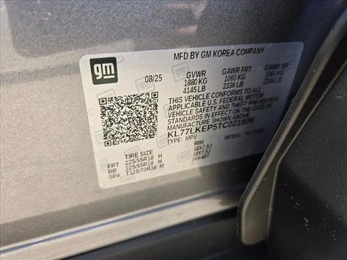 New 2026 Chevrolet Trax ACTIV w/ Sunroof Package image 20