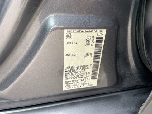 Used 2017 Nissan Altima 2.5 SR w/ LED Appearance Package FWD image 42