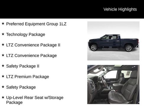 Used 2020 Chevrolet Silverado 1500 LTZ w/ LTZ Premium Package image 28
