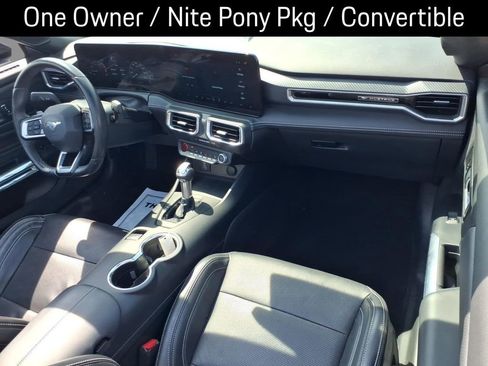Used 2025 Ford Mustang GT Premium w/ Mustang Nite Pony Package RWD image 12