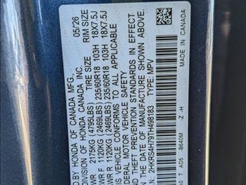 New 2026 Honda CR-V EX-L image 17