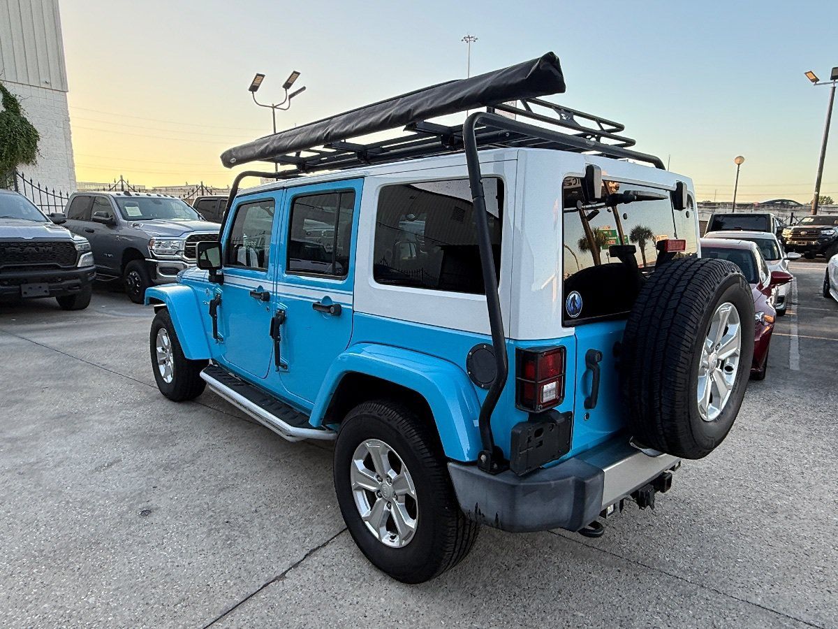 Used 2017 Jeep Wrangler Unlimited Sahara w/ Quick Order Package 24E Chief AWD/4WD image 7