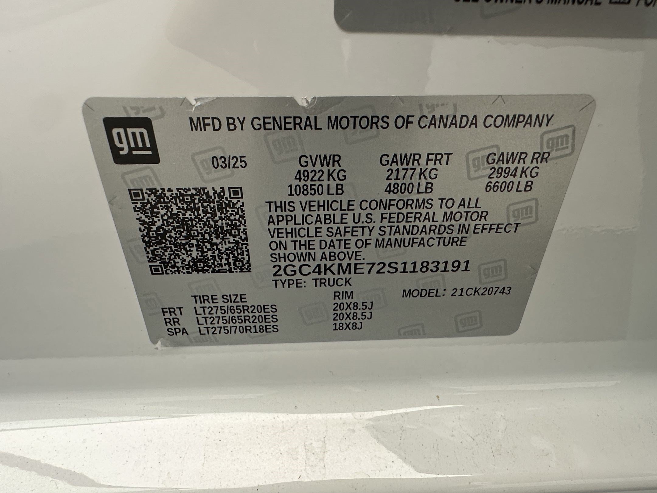 Certified 2025 Chevrolet Silverado 2500 Custom w/ Custom Value Package AWD/4WD image 24