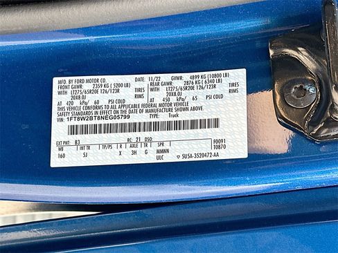 Used 2022 Ford F250 Lariat w/ Lariat Ultimate Package image 27