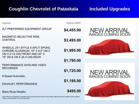 Used 2017 Chevrolet Corvette Stingray Coupe w/ 2LT Preferred Equipment Group image 2