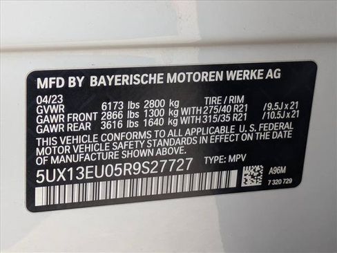 Used 2024 BMW X5 sDrive40i w/ Parking Assistance Package RWD image 20