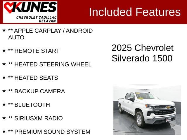 Used 2025 Chevrolet Silverado 1500 LT AWD/4WD image 3