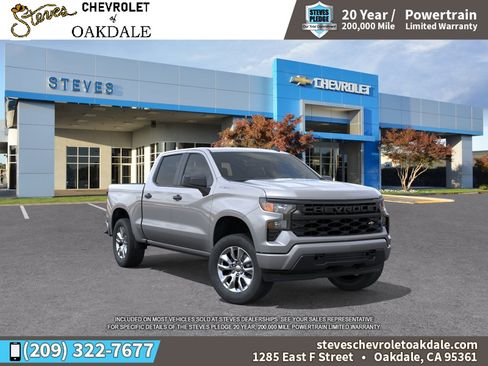 New 2026 Chevrolet Silverado 1500 Custom RWD image 1