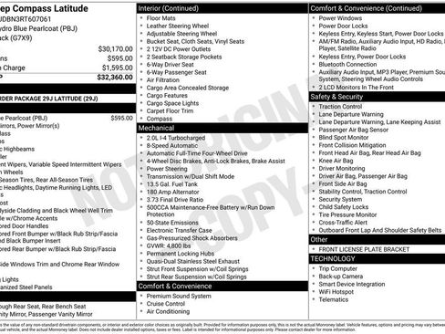 Used 2024 Jeep Compass Latitude image 39