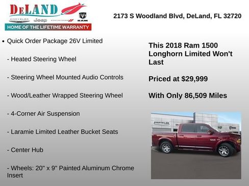 Used 2018 RAM 1500 Limited image 5