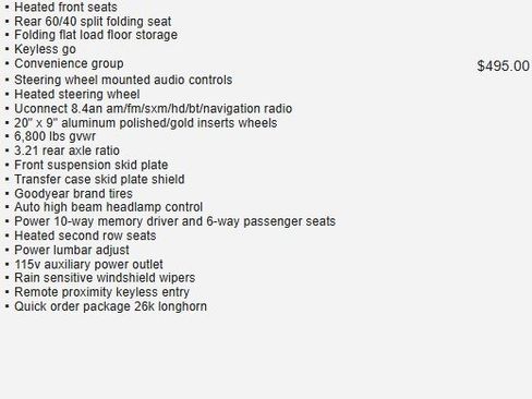 Used 2014 RAM 1500 Laramie Longhorn w/ Convenience Group image 7