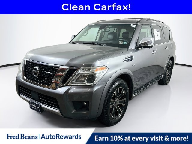 Used 2017 Nissan Armada Platinum w/ Captain Seat Package AWD/4WD image 3