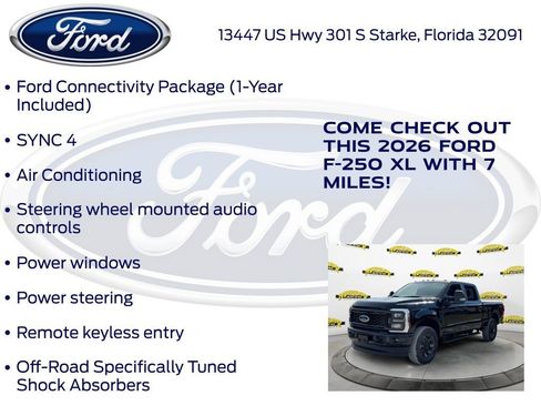 New 2026 Ford F250 XL w/ STX Appearance Package image 30